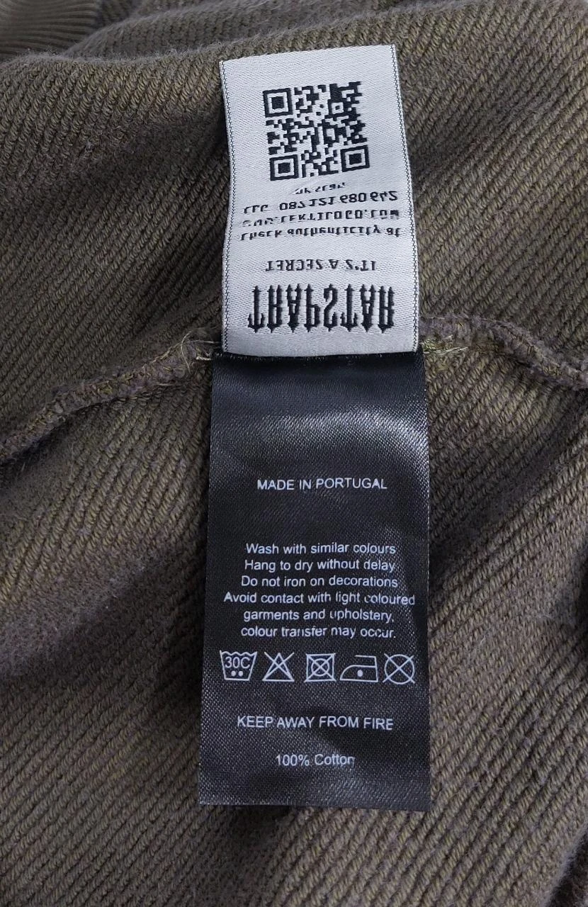 Trapstar spray paint hoodie - khaki XXL – photo 5